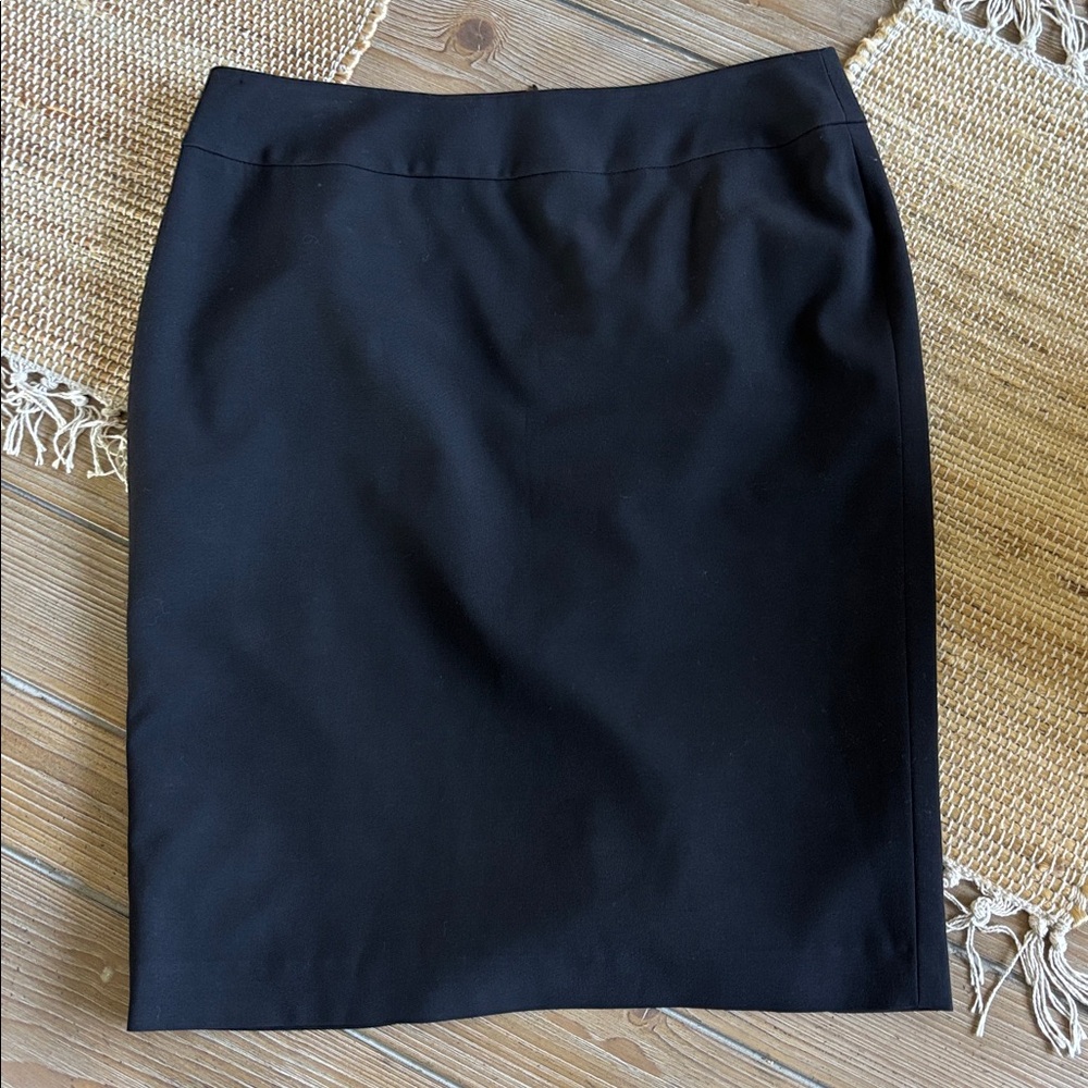 Nine West Classic Black Pencil Skirt Size 8